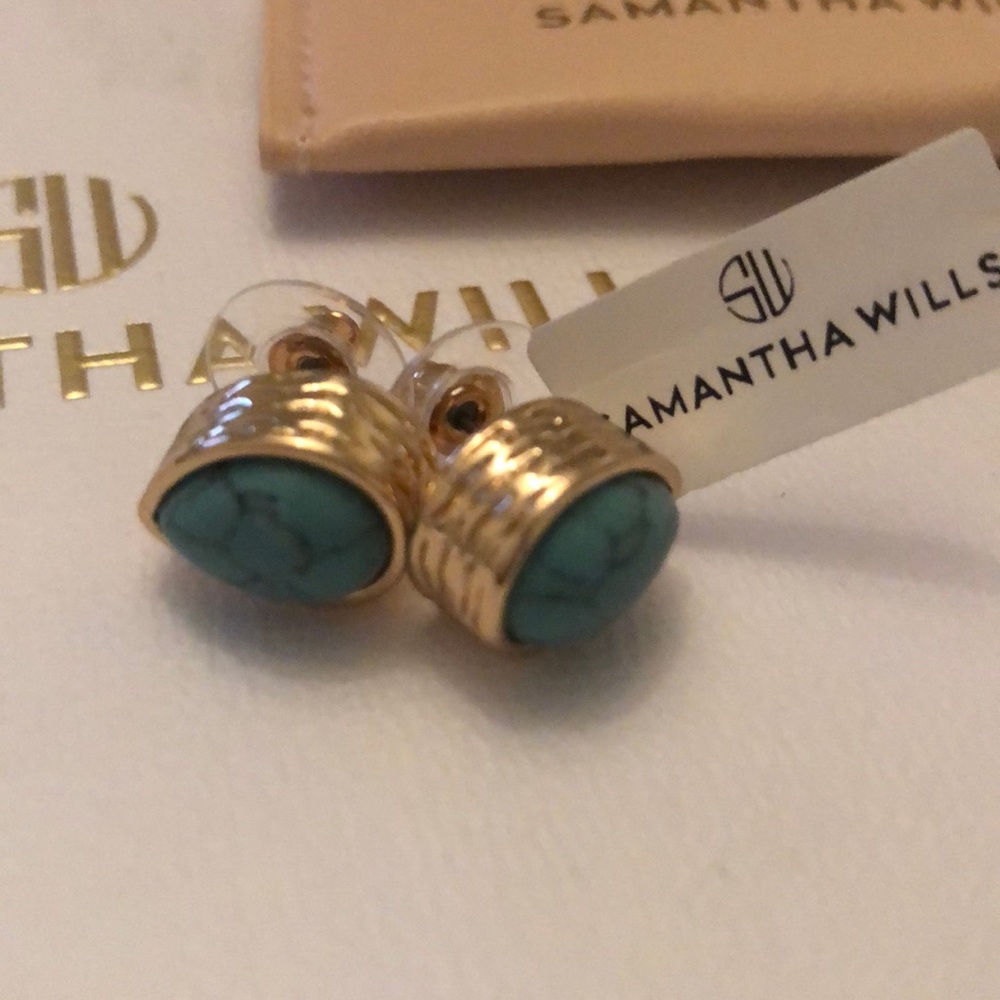 Samantha wills turquoise earrings